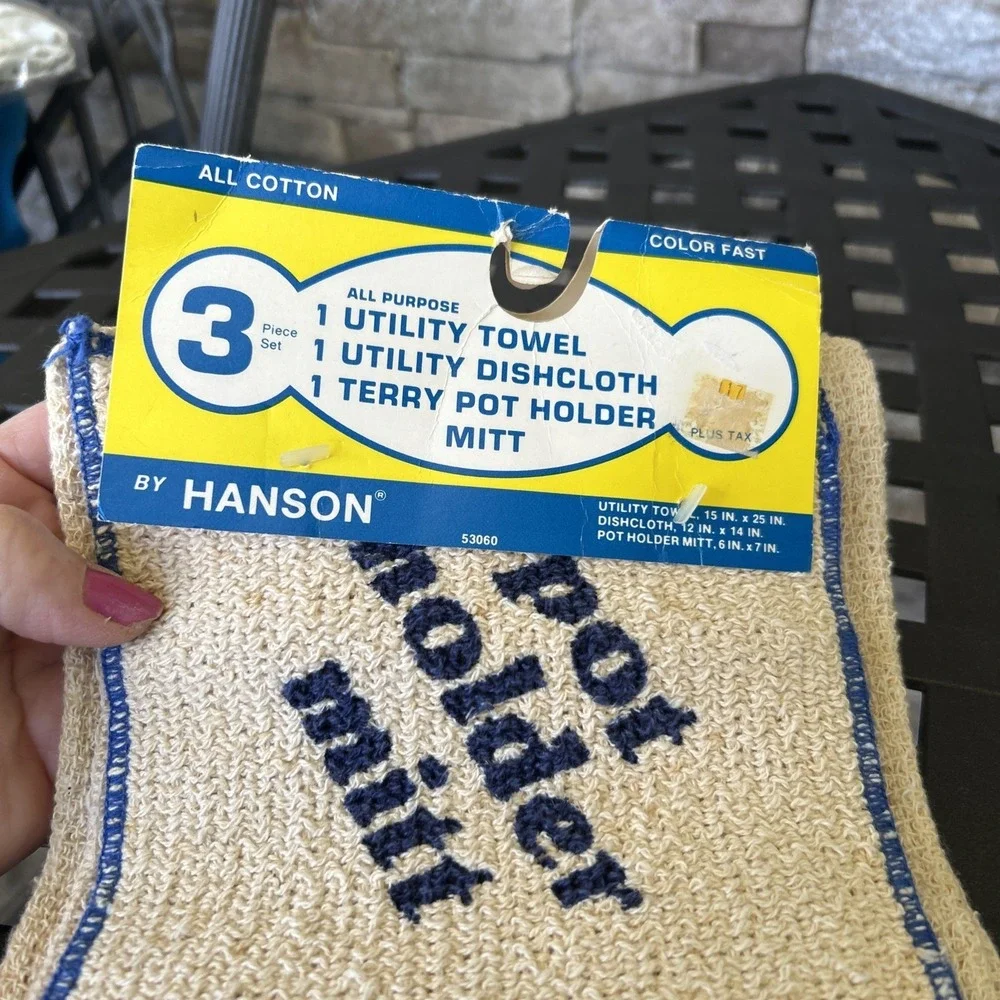Vintage Cleaning‎ Dish Cloth  80's
